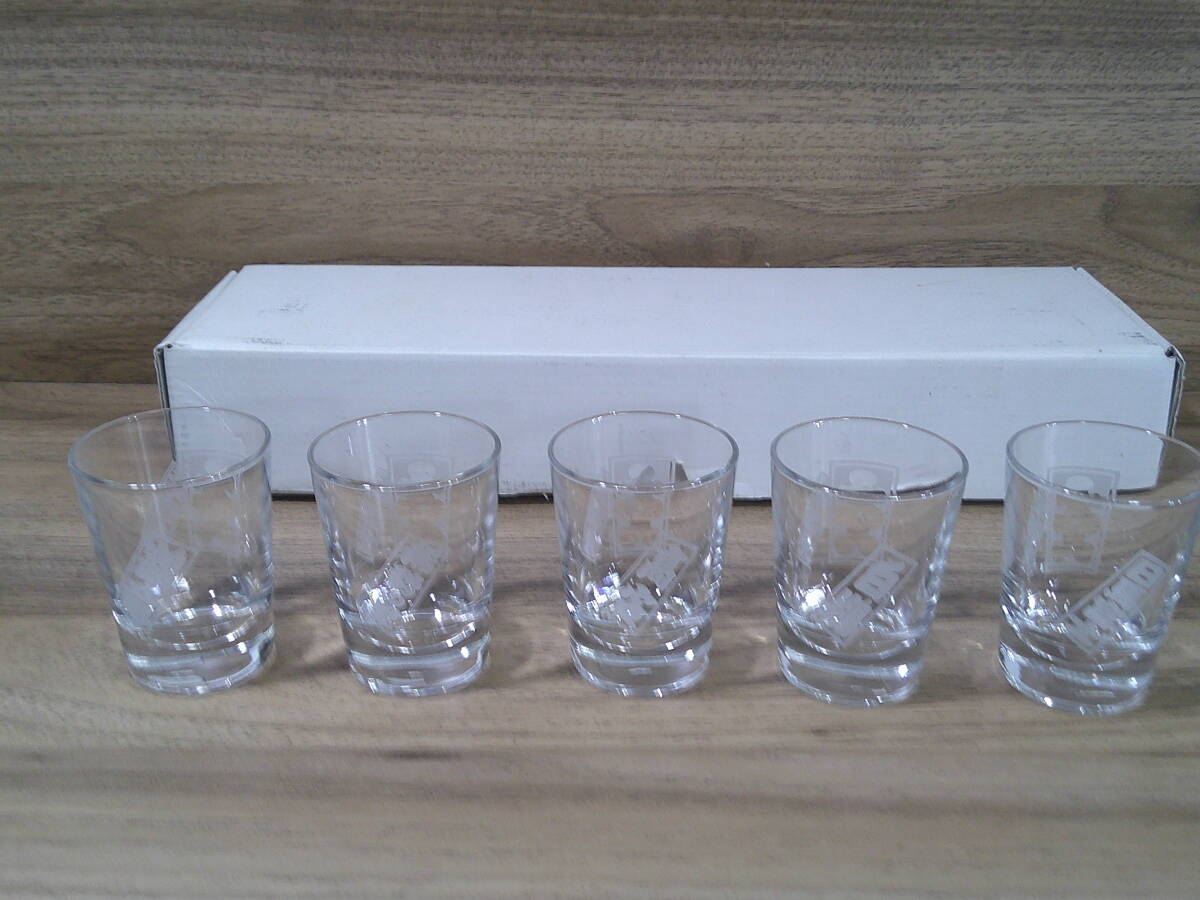 ◆大相撲 一口グラスセット 直径約4.5cm×6cm 白鵬 鶴竜 高安 日馬富士 稀勢の里※現状品■60拍卖