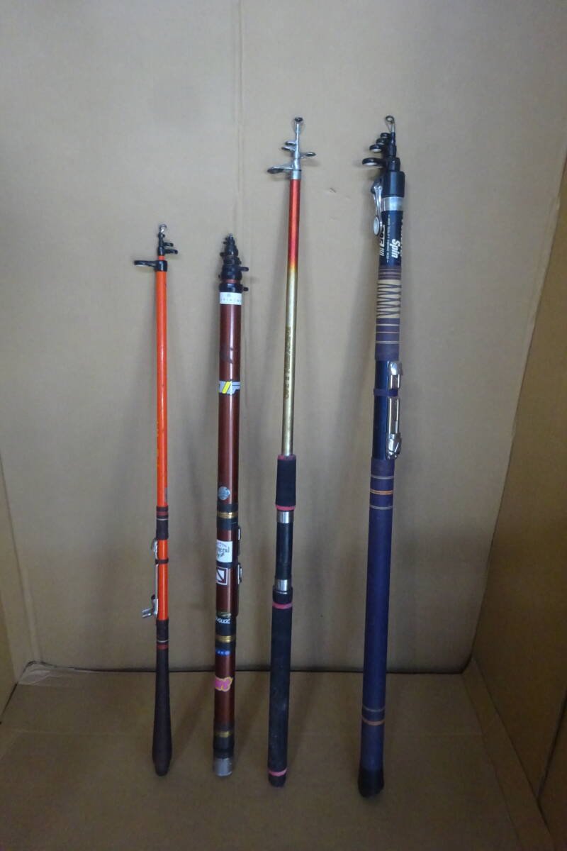 ★125)まとめ釣竿・ロッド 海、川 いろいろ… 中古※未検品ジャンク現状品■120拍卖