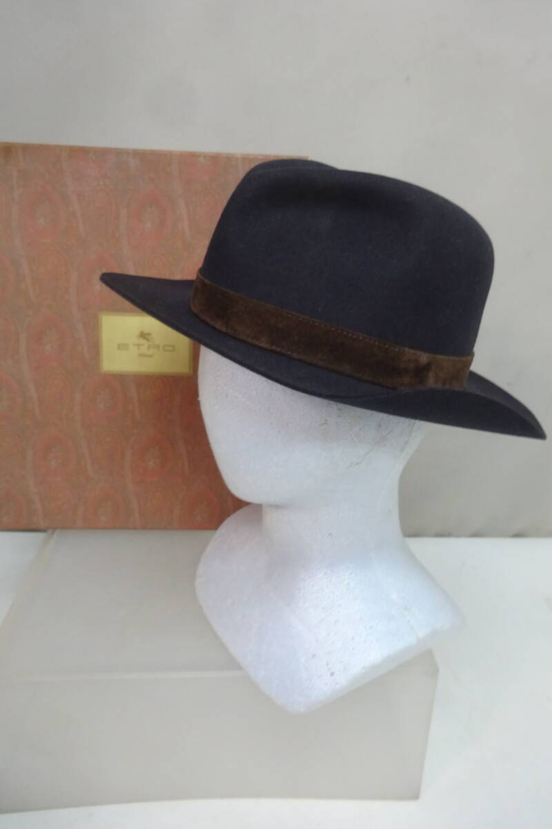 ★※フェルトハット・Natier 58㎝ 中古品/使用感現状品■80拍卖