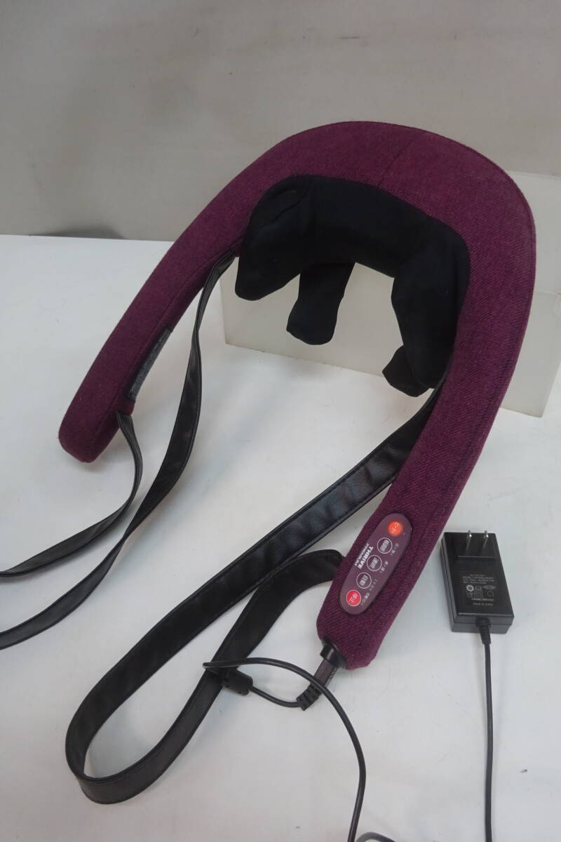 ★334)箱なし-首肩マッサージャー・スライヴ グラネススマート (MD-455) 説明書なし ※中古品/動作OK/使用感現状品■100拍卖