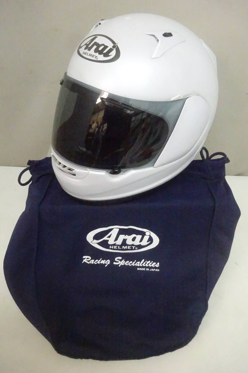 ★254)フルフェイス・Arai アライ「Astro IQ」 Lサイズ(59-60㎝)※中古/使用感現状品■120拍卖