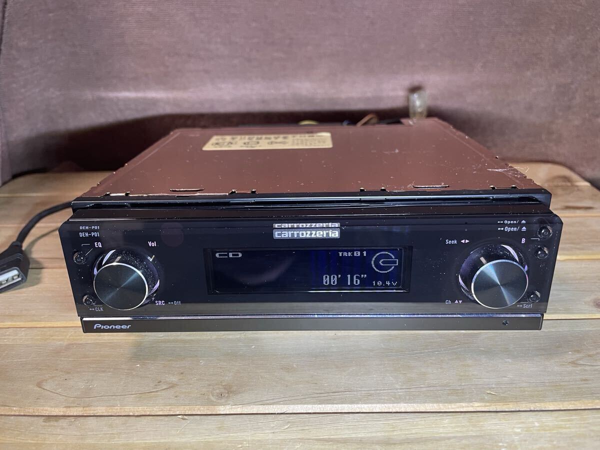 1円〜★高級機★Pioneer carrozzeria DEH-P01 CDヘッドユニット AUX拍卖