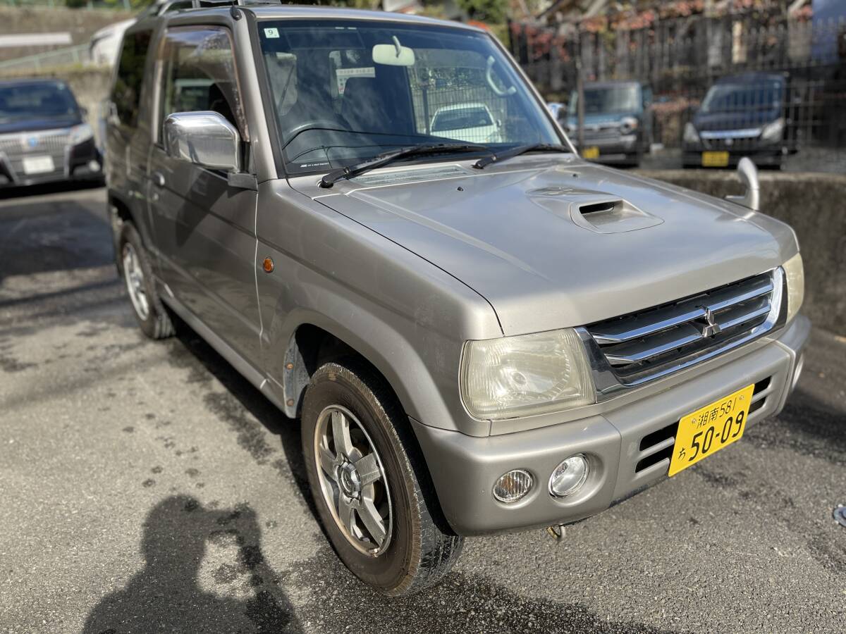 三菱!パジェロミニ!車検長めのR9.9まで!2WD・4WD切替!平成17年製!走行距離14.9万キロ!神奈川県発!拍卖