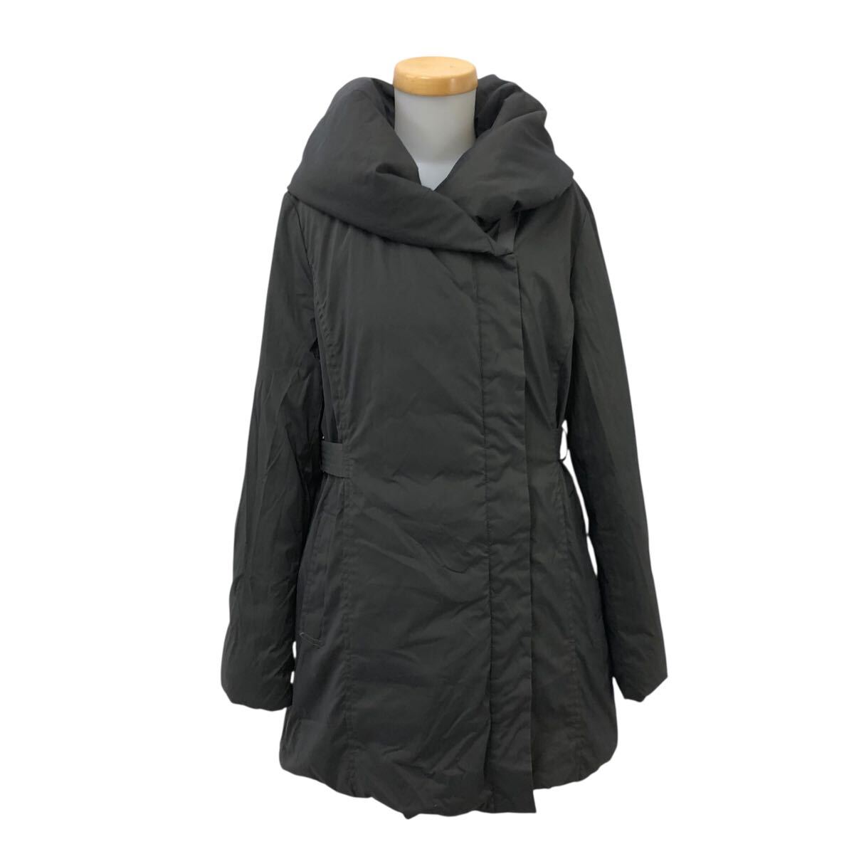 11m673-47 K.T KIYOKO TAKASE ケーティー キヨコタカセ ダウン 90% リバーシブル ダウンコート コート アウター カーキ レディース 11拍卖