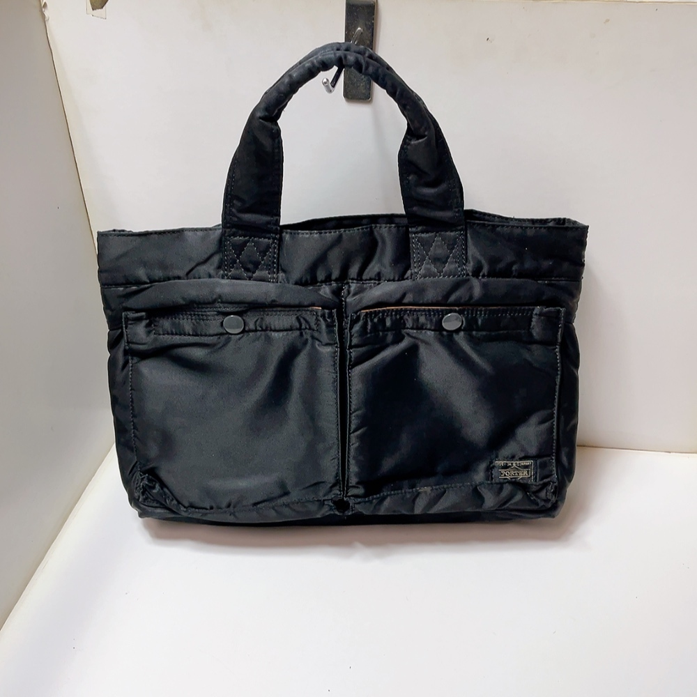 即決 送料無料 中古品★吉田カバン PORTER ポーター タンカー トートバッグ ハンドバッグ ブラック拍卖