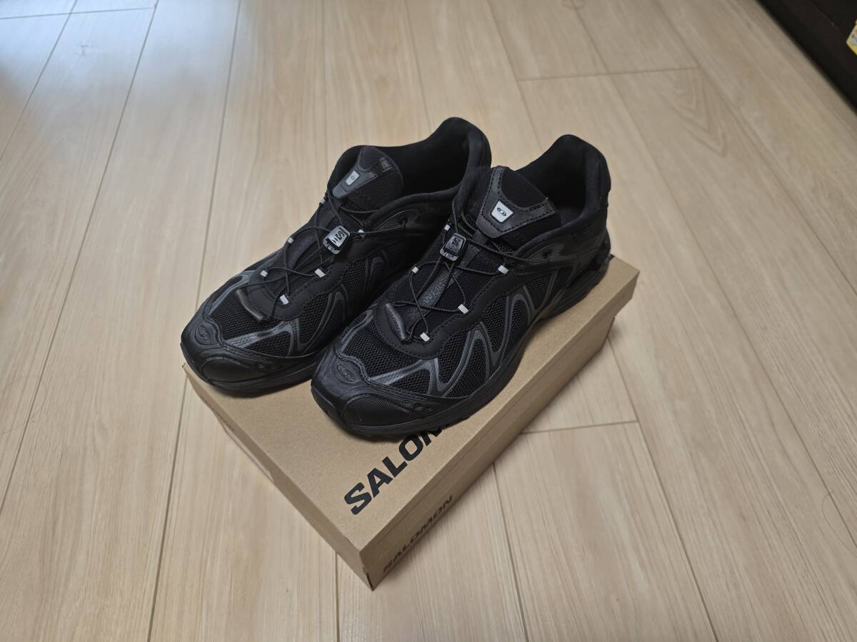 2025年9月購入美品 SALOMON サロモン XT-WHISPER ブラック 黒 オールブラック US10 28cm拍卖