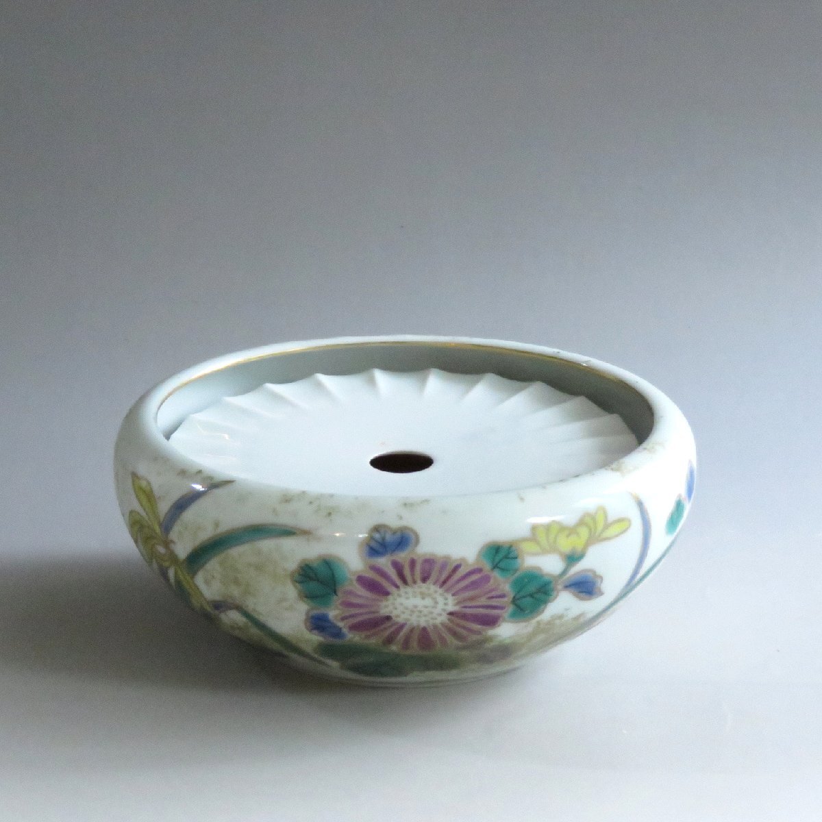 ◆◇今橋貴古 京都 清水焼 色絵金彩四君子文 見立て茶盤◇◆台湾茶 和食器 懐石 おしゃれな器 dby9862-i拍卖