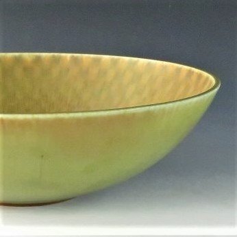 ◆◇ベルント・フリーベリ(Berndt Friberg,1899-1981) 鉢/bowl 直径31.5cm ◇◆北欧SWEDEN グスタフスベリ 共箱付 和光販売 dfy10170-w拍卖
