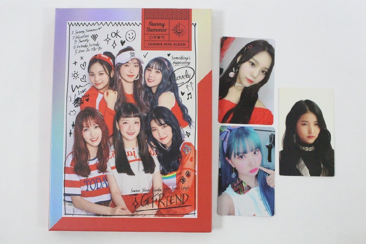 GFRIEND ジーフレンド Sunny Summer SUMMER MINI ALBUM 韓国盤 CD フォトカード3枚付 11-K056Y/1/60P拍卖