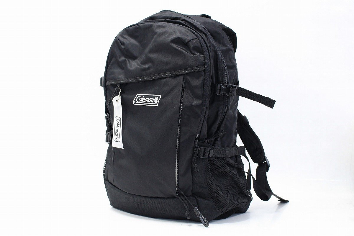 【未使用保管品】 Coleman walker 33 コールマン ウォーカー33 リュック バックパック ブラック 11-M005Y/1/100拍卖