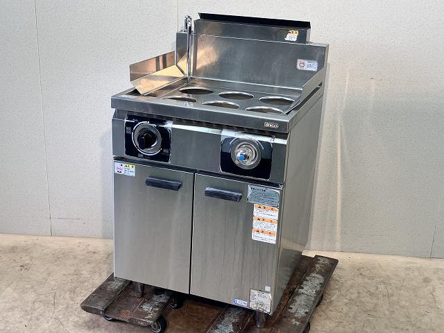 タニコー ガスゆで麺器 THU-60 中古 1ヶ月保証 2016年製 都市ガス 幅600x奥行600 ※備考欄必読 厨房【無限堂愛知店】拍卖