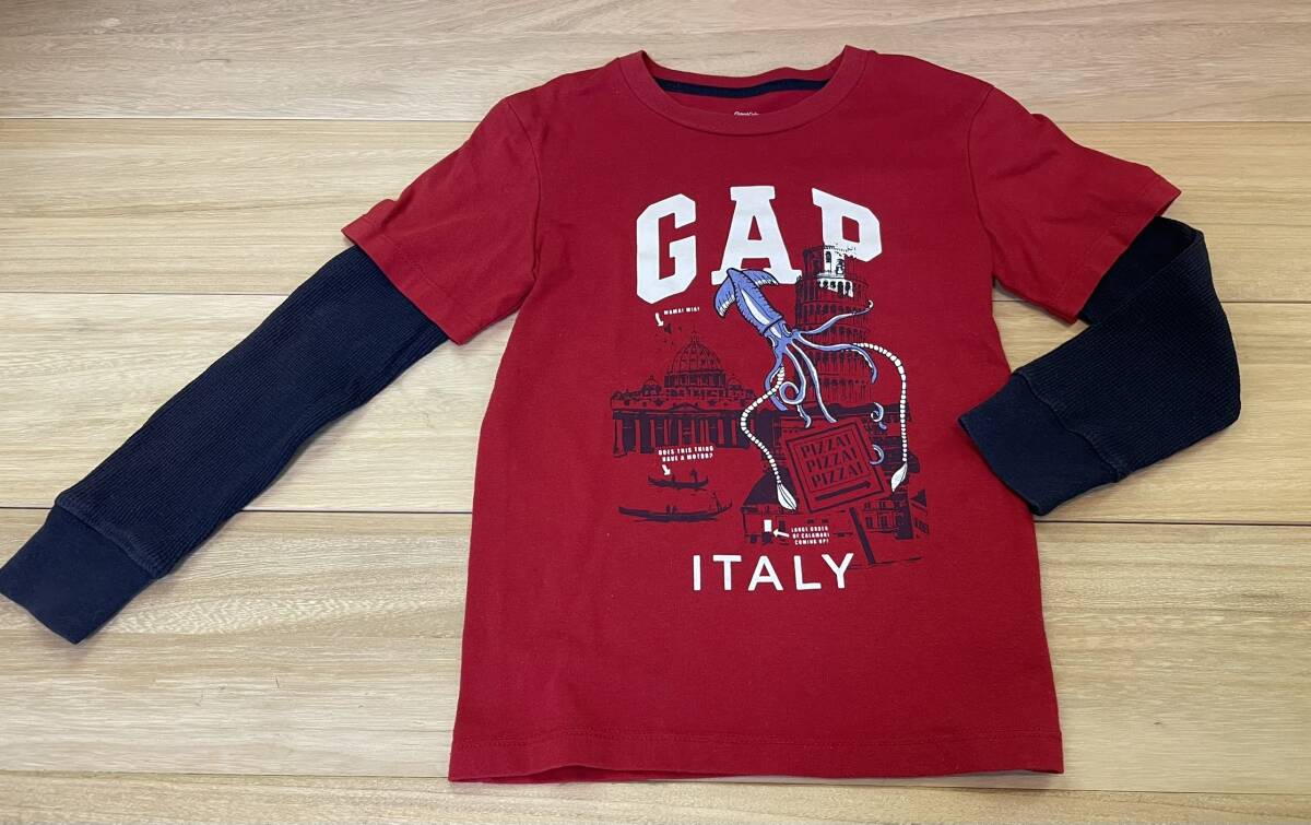 ★GAP 長袖Tシャツ 120 ギャップ Kids 男の子拍卖