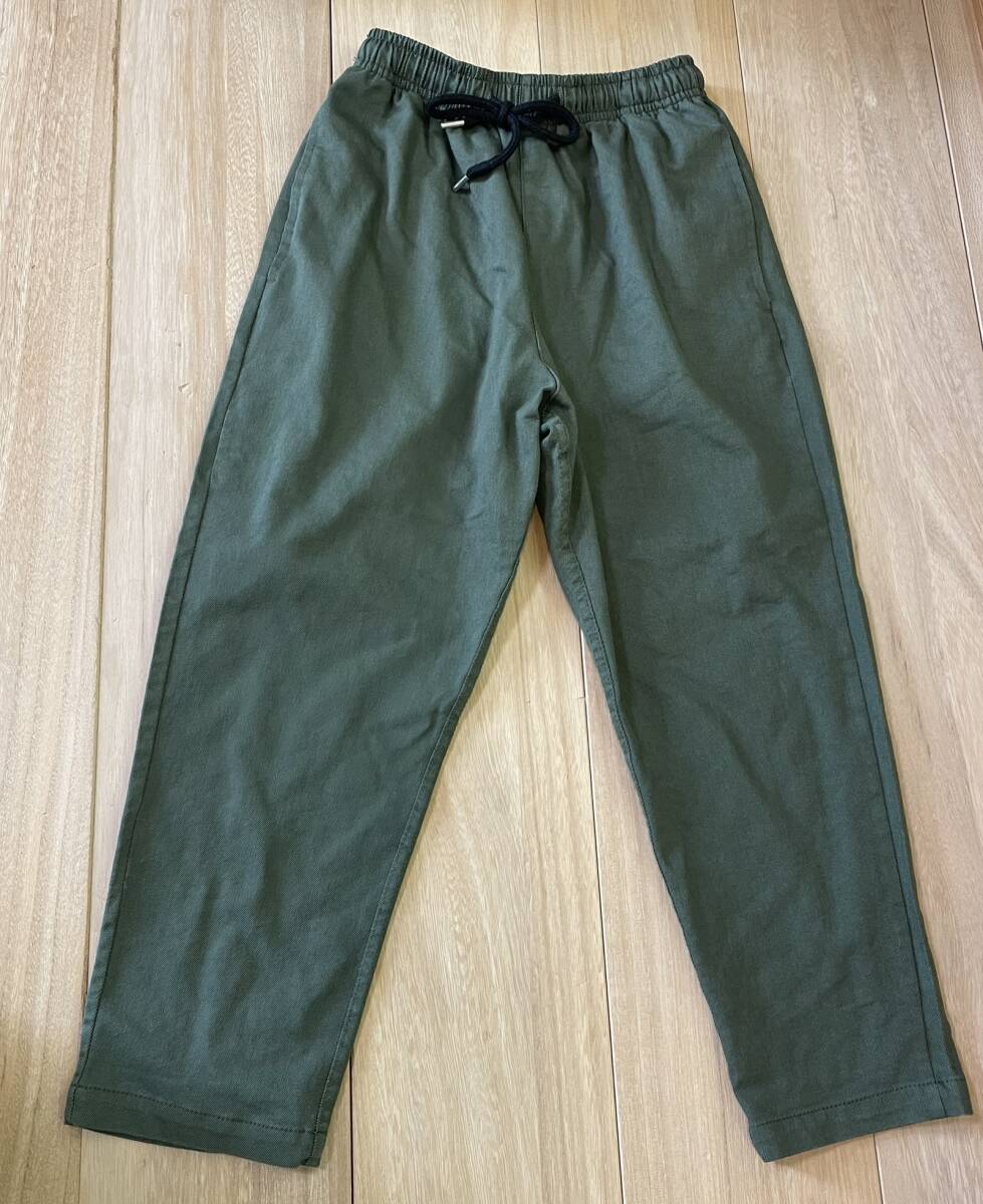 ★RAT EFFECT シェフパンツ 130cm カーキ ズボン キッズ 男の子 ラットエフェクト拍卖