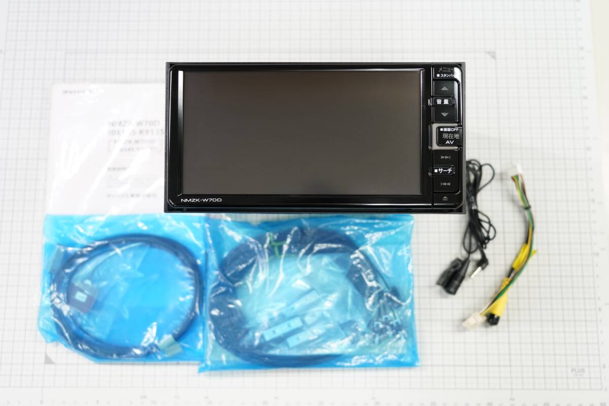 NMZK-W70D 開通予定情報2020年7月版 未使用アンテナ付 ダイハツ純正7インチケンウッドカーナビ 08545-K9135 98001274拍卖