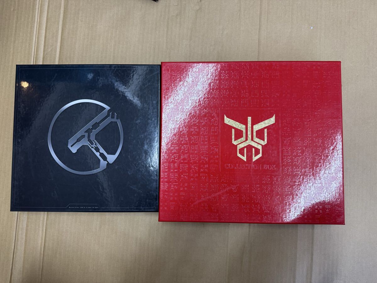 仮面ライダー クウガ コレクション ボックス + 仮面ライダー 電王 超CD BOX CD 20枚 + DVD 2枚 フィギュア欠品拍卖