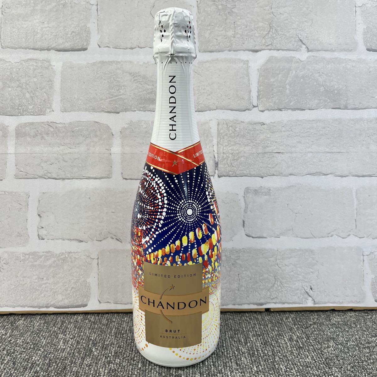 ☆未開栓☆ シャンドン ブリュット CHANDON BRUT AUSTRALIA 12度 750ml スパークリングワイン 現状品 TK3080拍卖