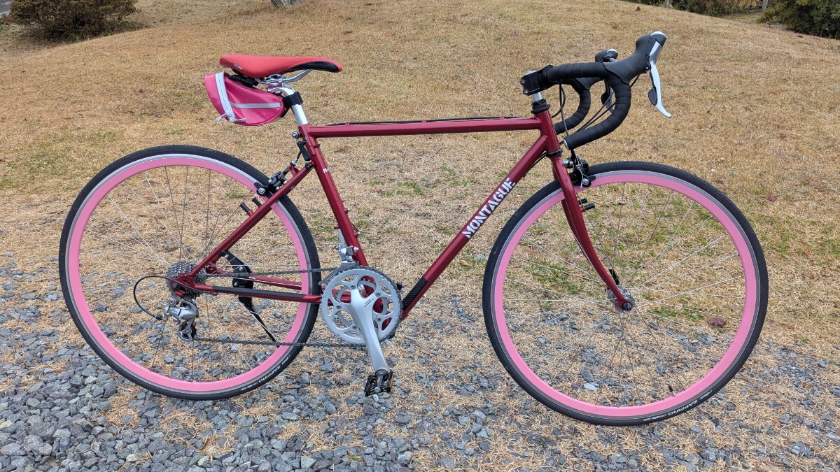MONTAGUE 折りたたみ自転車 ロード組 2×9s 700×23c 塗装済み拍卖
