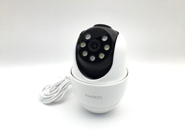 1円スタート COOAU 防犯カメラ 屋外 ワイヤレス 500万画素 遠距離暗視 360°広角撮影 常時録画 IP66防水 遠隔操作 AR-W605 白 A13550/JS拍卖