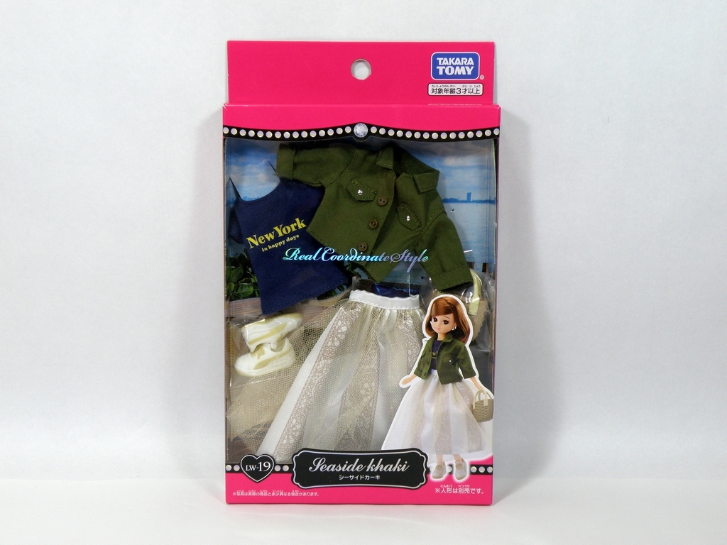 中古品■タカラトミー リカちゃん衣装 LW-19 シーサイドカーキ拍卖