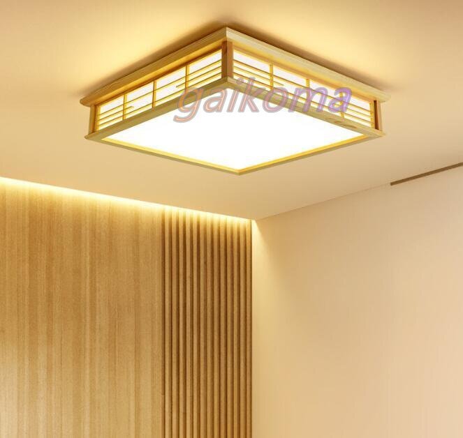 人気シーリングライト led 和風 照明器具 6畳- 8畳 調光調色 リモコン付き 四角 引掛対応 インテリア 天井照明 寝室 和室 洋室 居間ライト拍卖