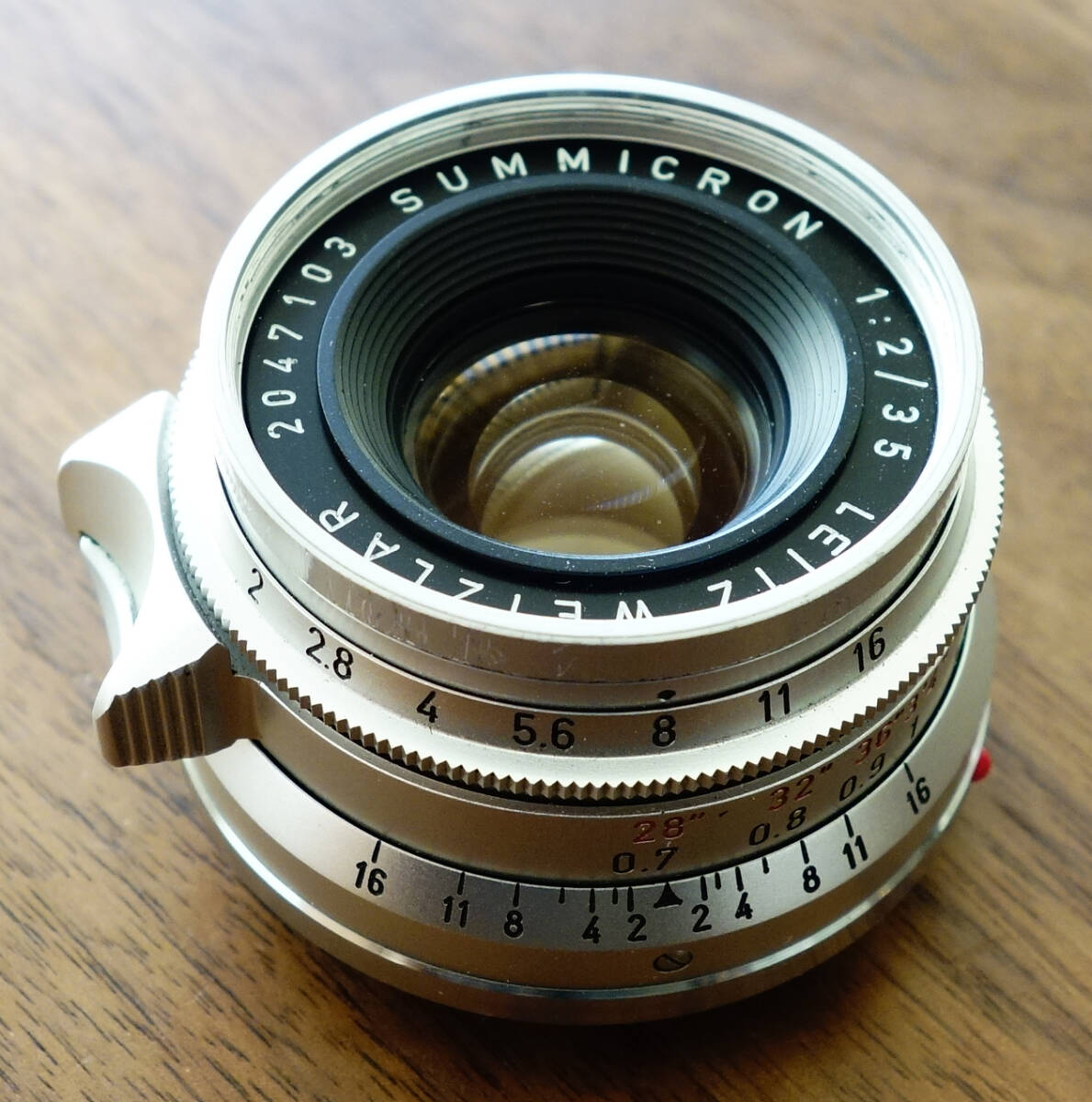 LEICA/ライカ SUMMICRON 35mm f2 ドイツ フード、フィルター付き 送料無料拍卖