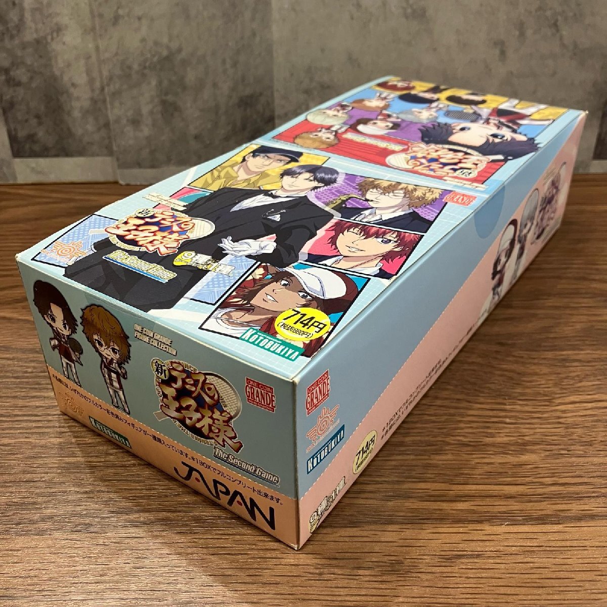 m261-0073-15 【未開封品】新テニスの王子様 The Second Game ワンコイングランデ フィギュアコレクション BOX ボックス拍卖