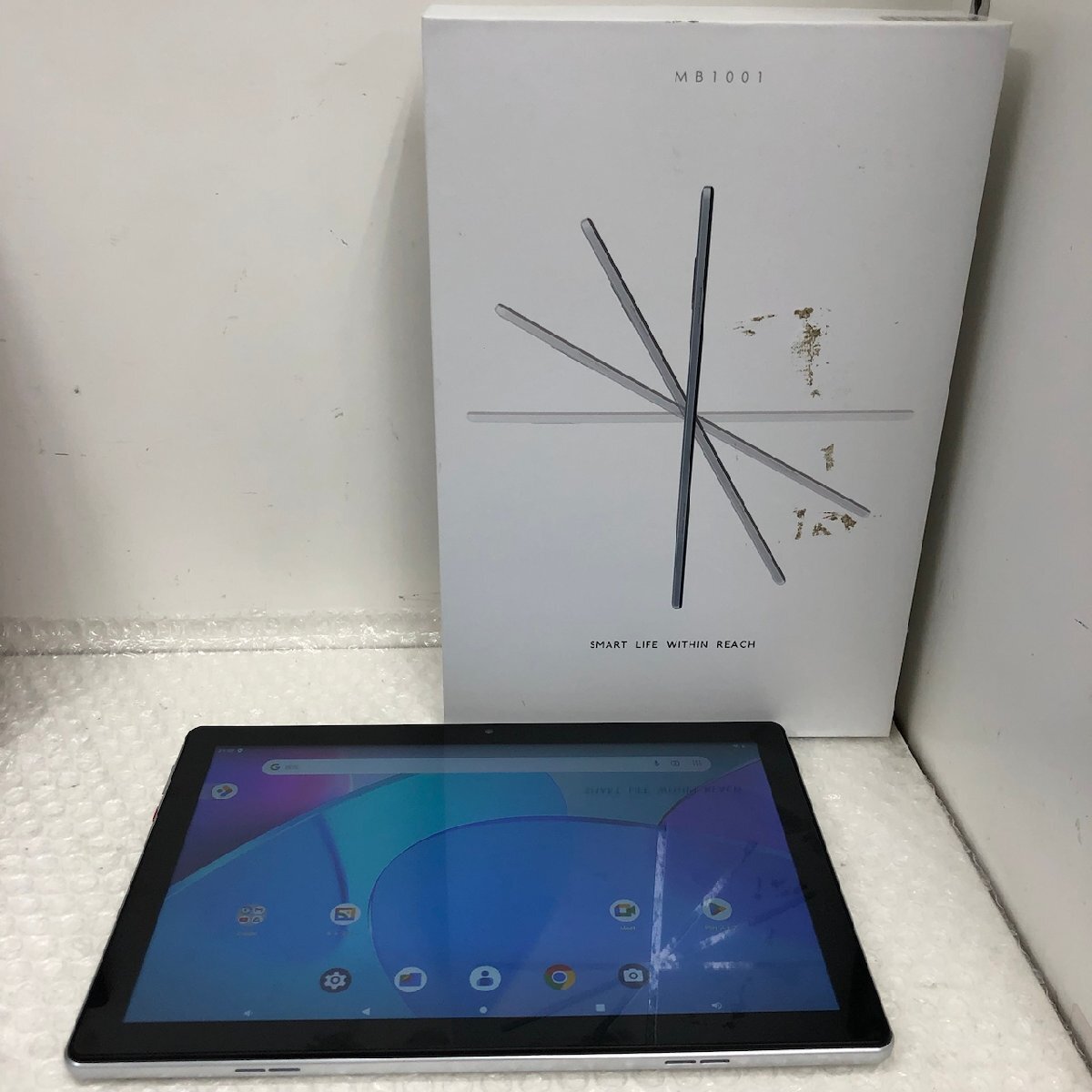 SMART LIFE WHTHIN REACH アンドロイド タブレット MB1001 64GB シルバー 250810SK300126拍卖