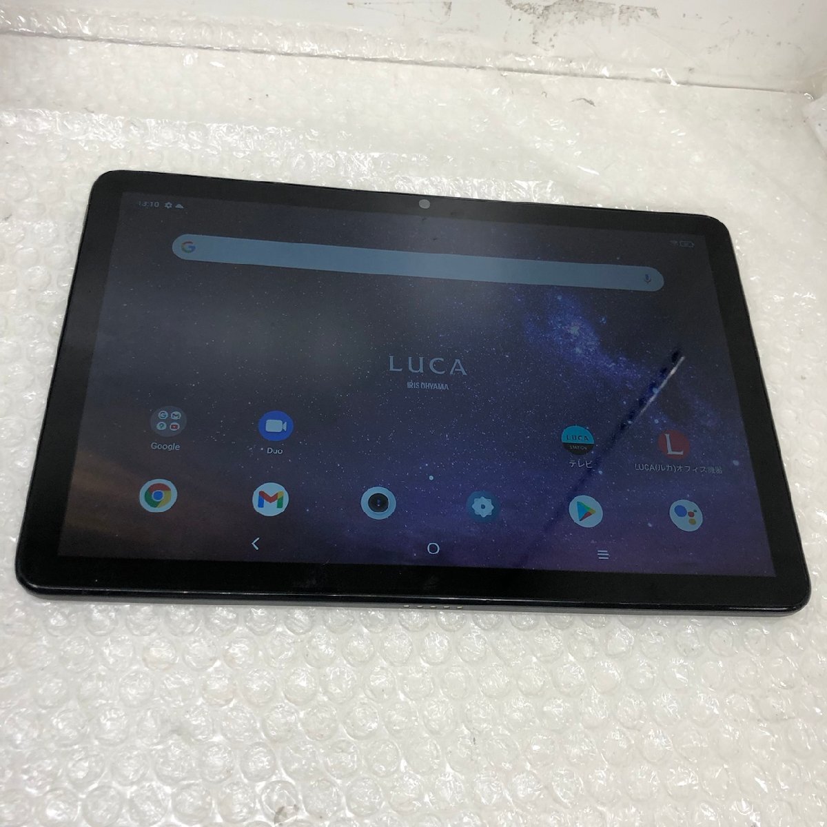 IRIS OHYAMA アイリスオーヤマ LUCA アンドロイド タブレット TM101 32GB ブラック 250807SK400307拍卖