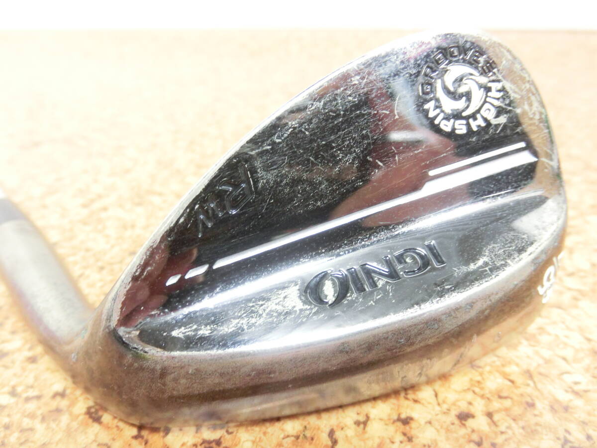 ♪Golf Planner ゴルフプランナー IGNIO RW HIGH SPIN イグニオ ウェッジ 65° 7 純正オリジナルスチールシャフト FLEX-? 中古品♪F3171拍卖
