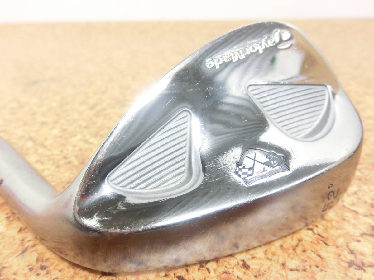 ♪TaylorMade テーラーメイド TP rac BOUNCE 8° ラック ウェッジ 52° 純正スチールシャフト Dynamic Gold FLEX-WEDGE 中古品♪F2967拍卖