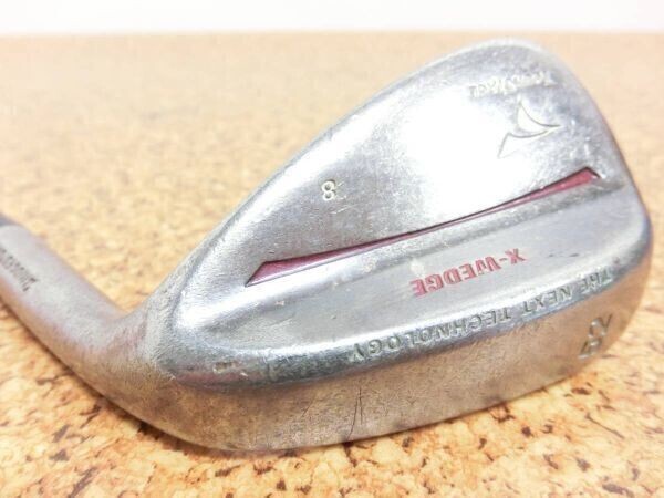 ♪BRIDGESTONE ブリヂストン TOURSTAGE X-WEDGE ウェッジ 52° 8 スチールシャフト Dynamic Gold FLEX-? 中古品♪F0192拍卖