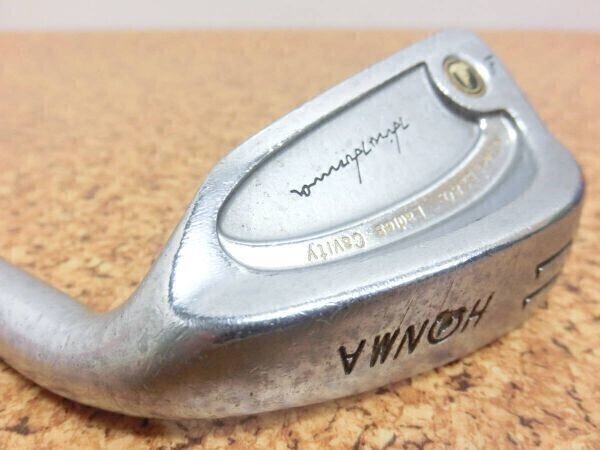 レディース♪HONMA ホンマ Hiro Honma NEW-LB-280 Ladies Cavity 黒モグラ ウェッジ 11番 純正カーボンシャフト 1星 FLEX-L 中古品♪H0092拍卖