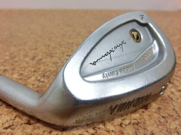 レディース♪HONMA ホンマ Hiro Honma LB-606 Ladies Cavity 黒モグラ ウェッジ SW 純正カーボンシャフト 2星 FLEX-A 中古品♪H0072拍卖