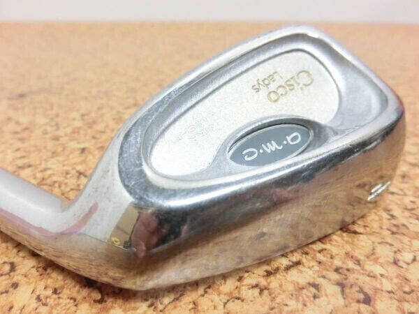 レディース♪AMERICAN CLUB アメリカン倶楽部 a.m.c Cisco Ladys ウェッジ PW 純正カーボンシャフト FLEX-L 中古品♪H0037拍卖