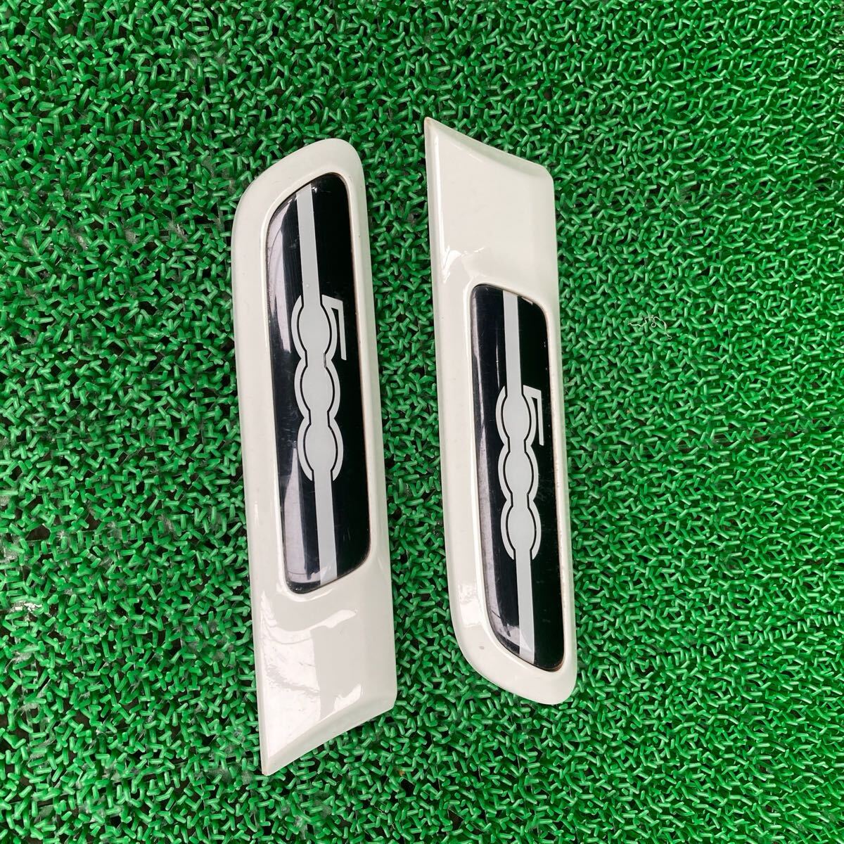 500 (Fiat / フィアット) 31214 純正 フロントスカッフプレートステップカバー (F31214-FR709-H20-16)拍卖