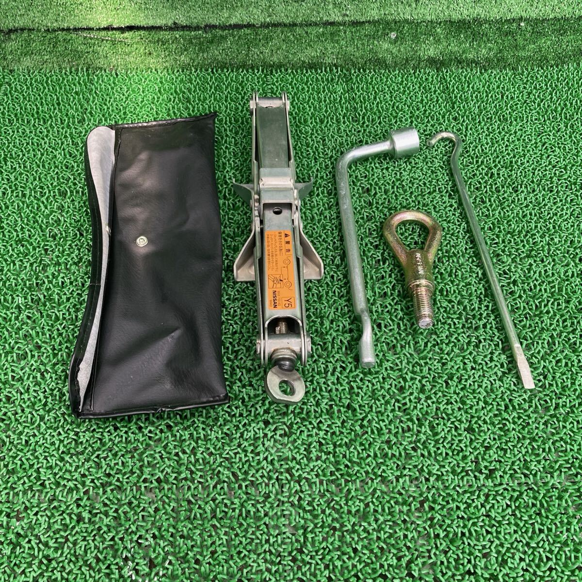 マーチ (Nissan / 日産) BK12 純正 ジャッキ 車載工具 BK12 K12 AK12 BNK12(FBK12-FR709-KY0-14)拍卖