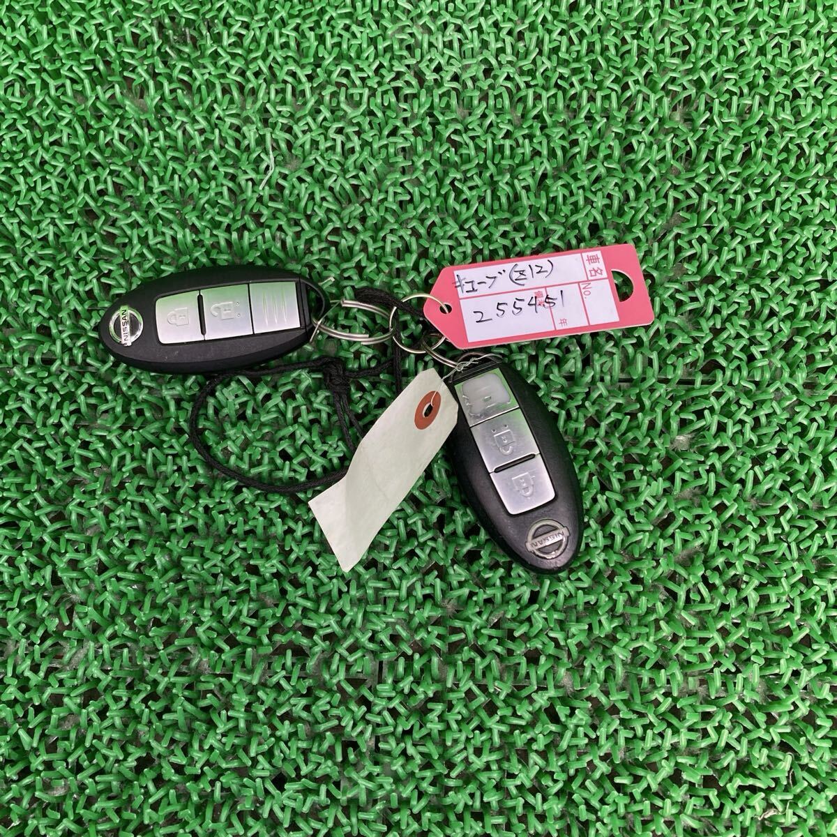 キューブ 15X (Nissan / 日産) Z12 純正 鍵キーキーレスエントリースマート NZ12(FZ12-FR709-KRB-13)拍卖