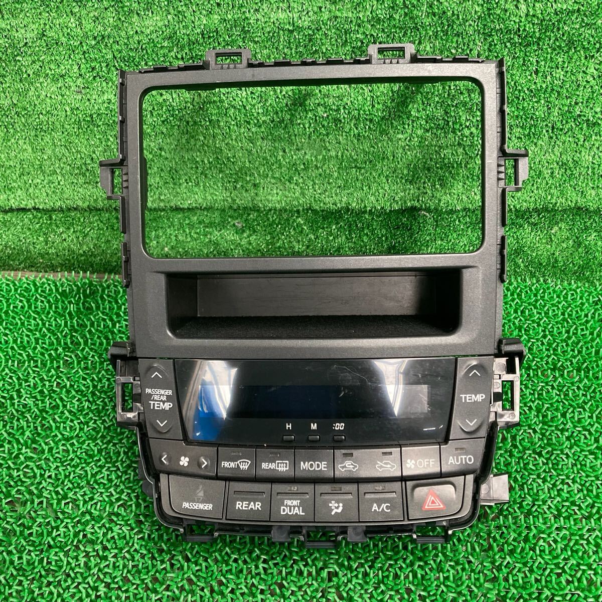 ヴェルファイア2.4z (Toyota / トヨタ) ANH25W 純正 ナビパネル エアコンスイッチ ANH20 GGH20 GGH25(FANH25W-FR708-202-08)拍卖