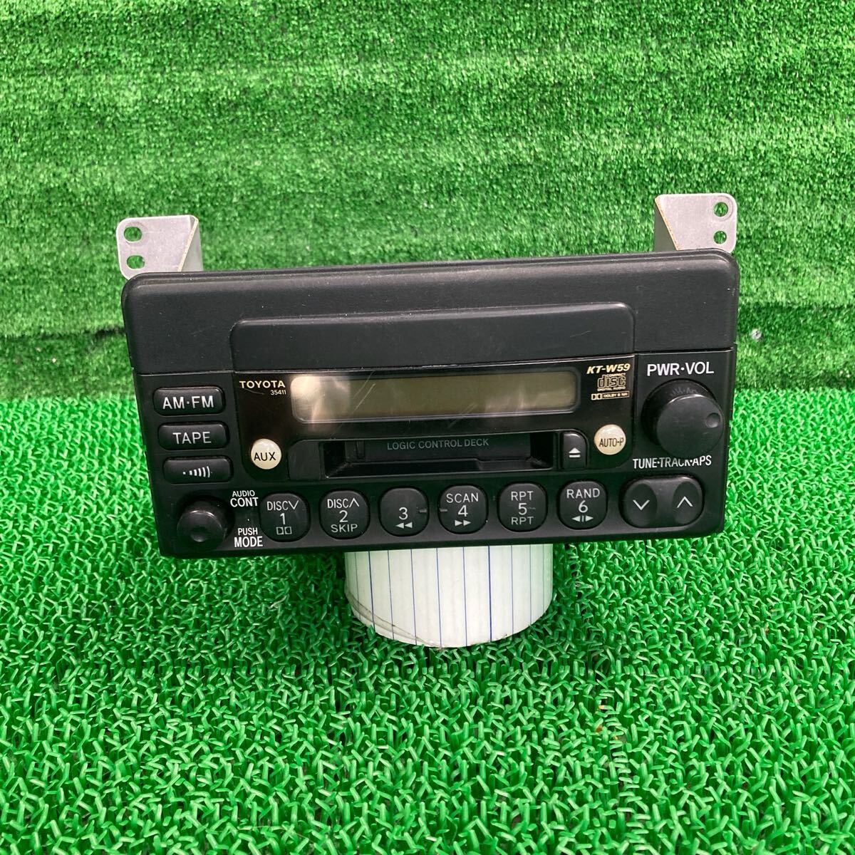 WiLL Vi (Toyota / トヨタ) NCP19 純正 カーオーディオ CDプレーヤー -(FNCP19-FR708-06)拍卖