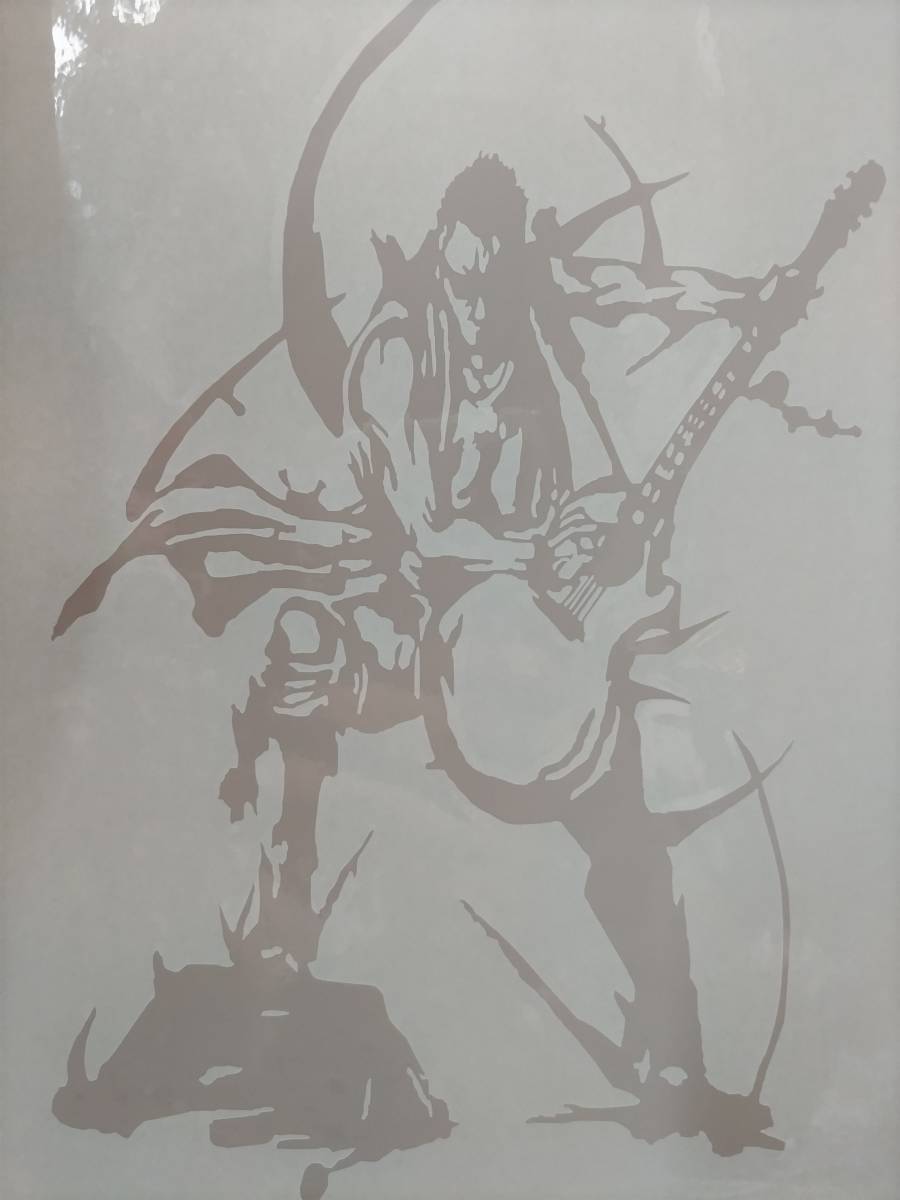 武人画風 ★ カッティングステッカー拍卖