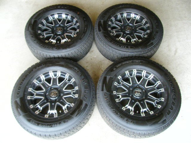 FJクルーザー 2020年製 265/70R17 ICENAVI SUV スタッドレス ロックケリー MX-Ⅱアルミ 17×7.5J ET25 PCD139.7-6H 4本セット S1771拍卖