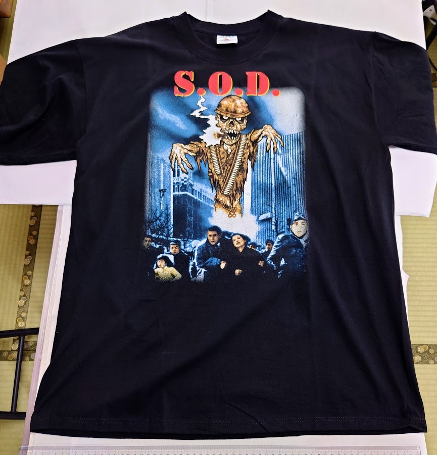 Tシャツ S.O.D.(Stormtroopers of Death)/ Live at Budokan XL (未使用) t-shirt拍卖