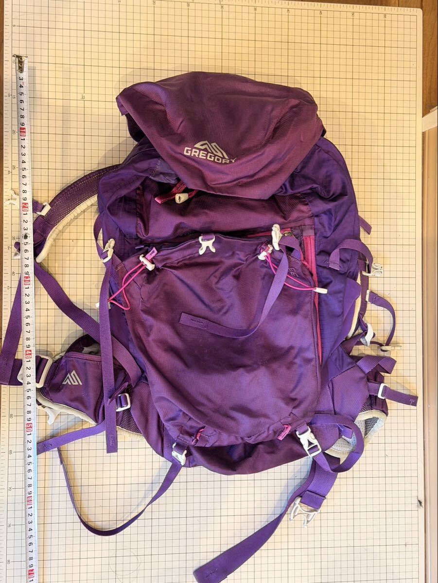 GREGORY Jade 33 グレゴリー ジェイド33 レディース 33L ハイキングパック 【使用8回】 登山 リュック アウトドア パープル拍卖