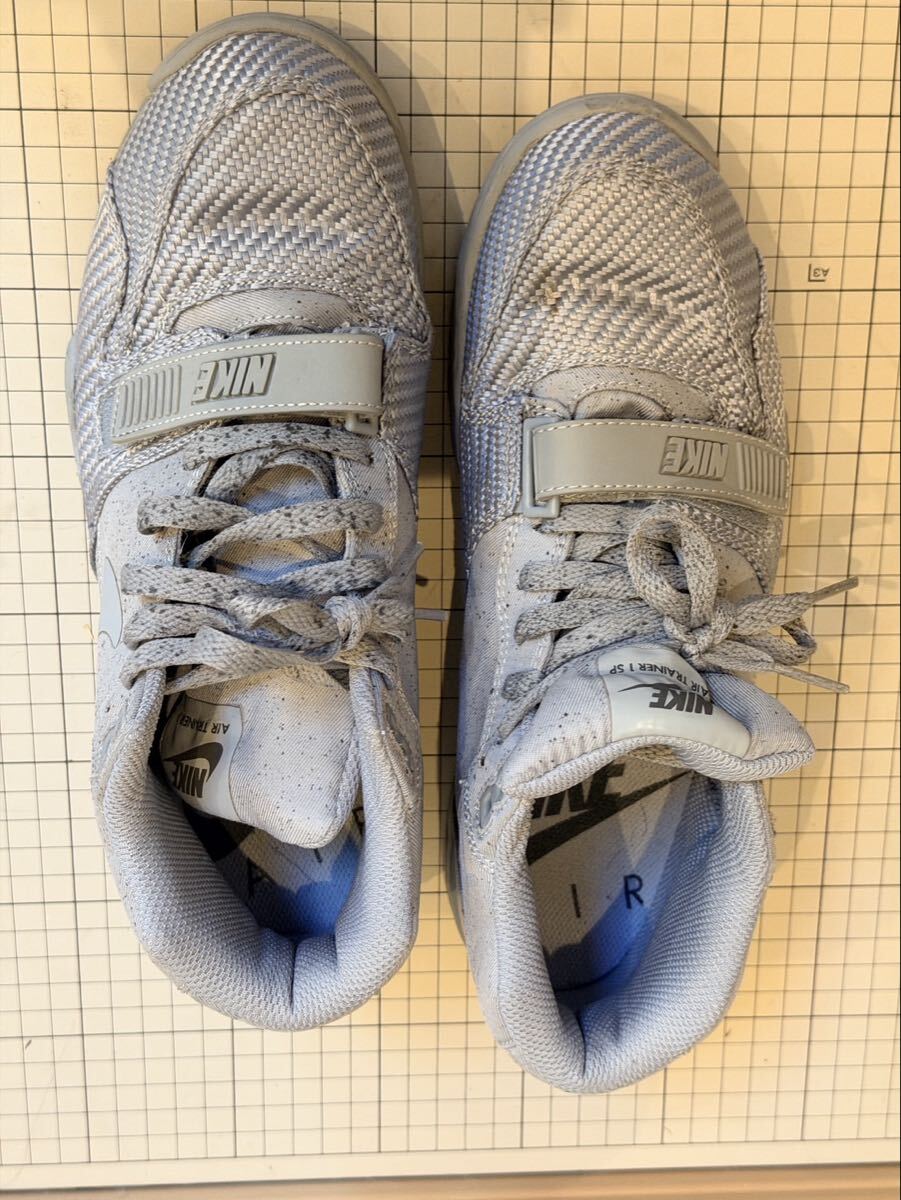 NIKE AIR TRAINER 1 SP ナイキ エア トレーナー1 SP メンズ US8 / 26cm グレー系 【3回使用 】拍卖