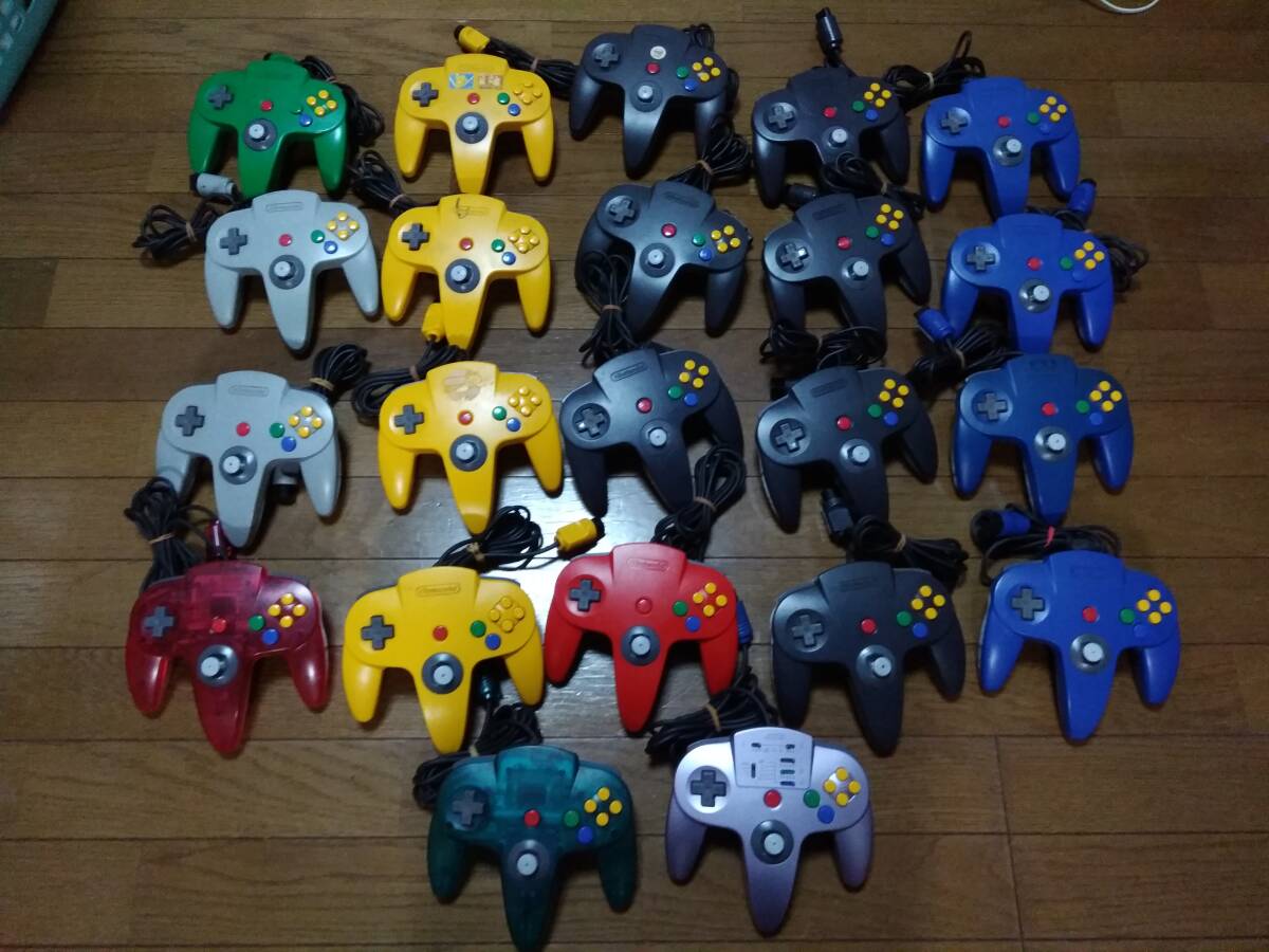 ★☆NINTENDO64(ニンテンドゥ64) コントローラー まとめてセット 動作未確認☆★拍卖