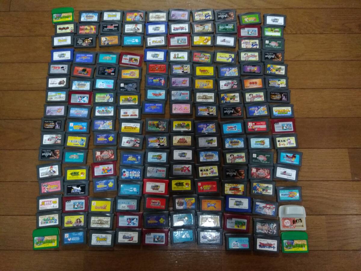★☆ Nintendo GBAソフト FF/ドラクエ/ゼルダ/カービィ/マリオ/ロックマン約150本以上セット まとめ売り 動作未確認☆★拍卖