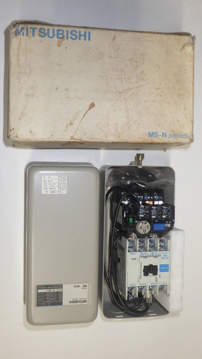 三菱電機 モデルMS-N10 マグネットスイッチ MITSUBISHI拍卖