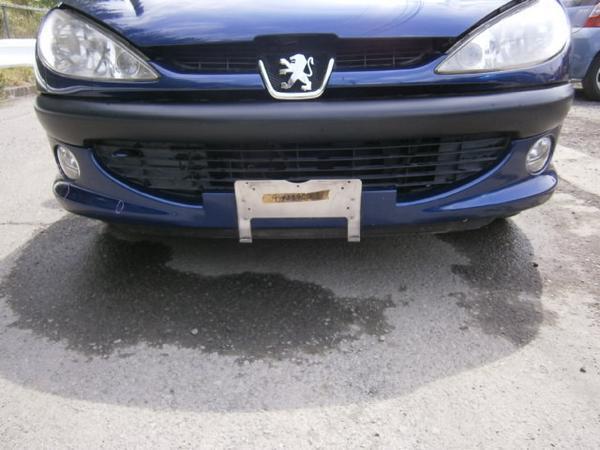 ☆ PEUGEOT プジョー 206SW H14年 フロント バンパー 紺 9V01拍卖