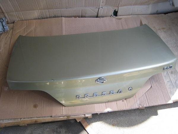 ☆日産 PRESEA プレセア PR11 H7年 トランク フード パネル 本体 ペリッドゴールド ZQ18拍卖