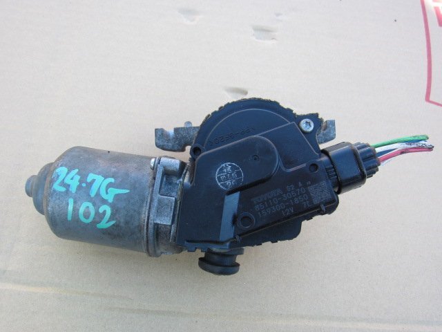 ☆ トヨタ クラウン ハイブリッド DAA-GWS204 H21年 フロント ワイパーモーター 85110-30570 24-7G102拍卖